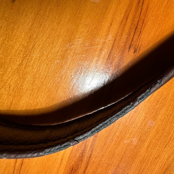 Black Pebbled Leather Tignanello Shoulder Bag - Picture 13 of 14